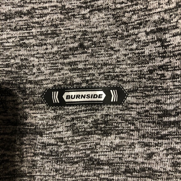 Versatile Burnside Brand Pro Air Fit technology Lt.Grey long sleeved crew neck - Picture 6 of 6